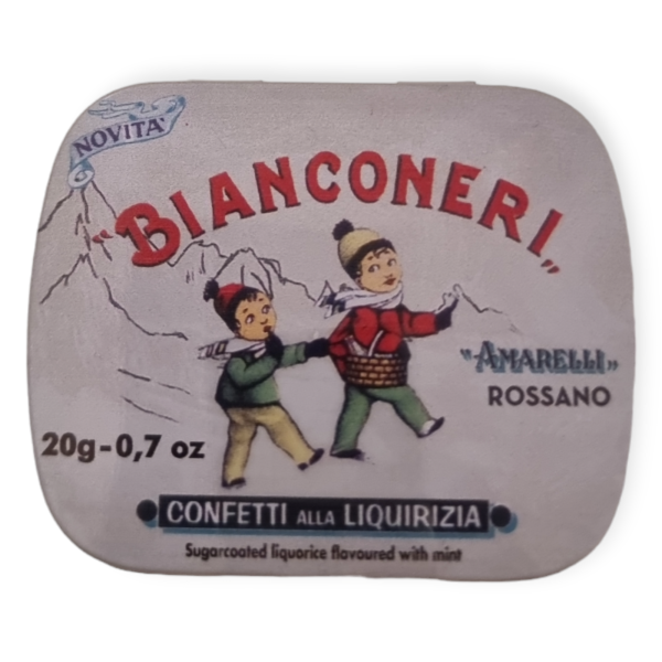 Amarelli Bianconeri Alla Menta 20g